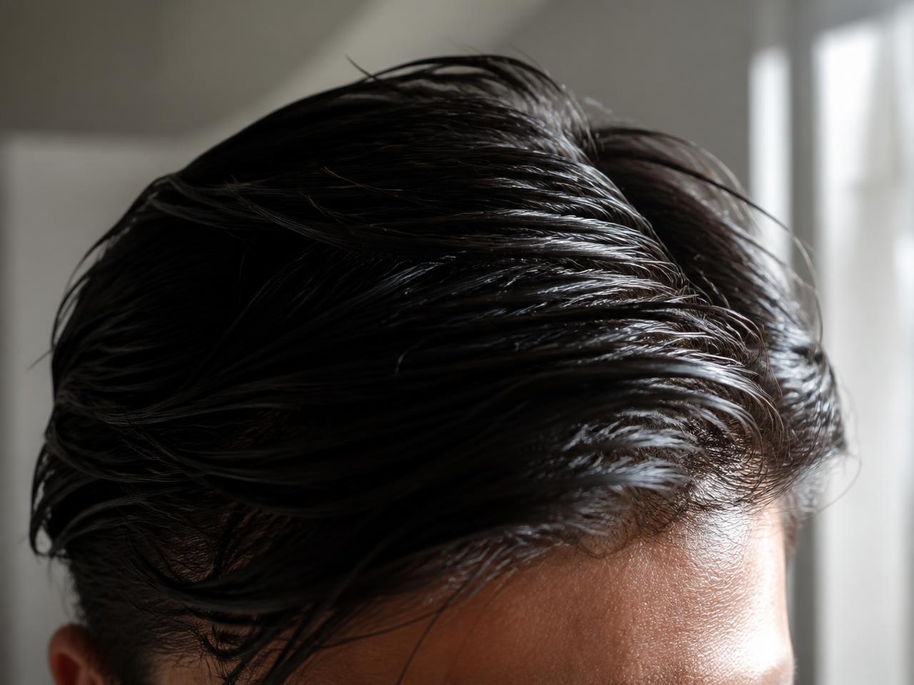 Oil Breaks Down the Style — afternoon root refresh close-up